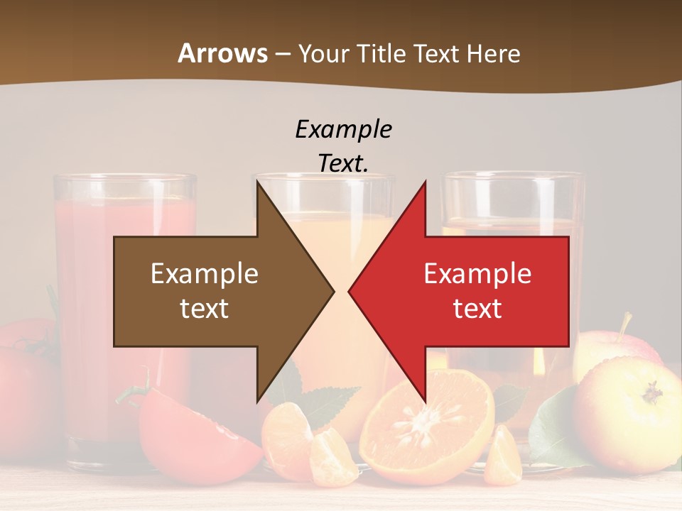 Different Juice Taste PowerPoint Template