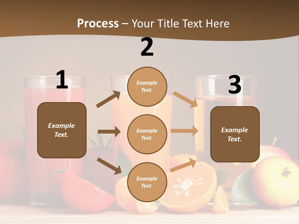 Different Juice Taste PowerPoint Template