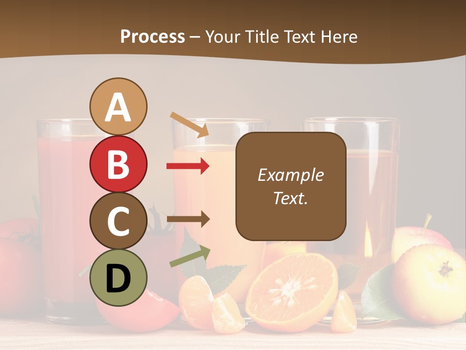 Different Juice Taste PowerPoint Template