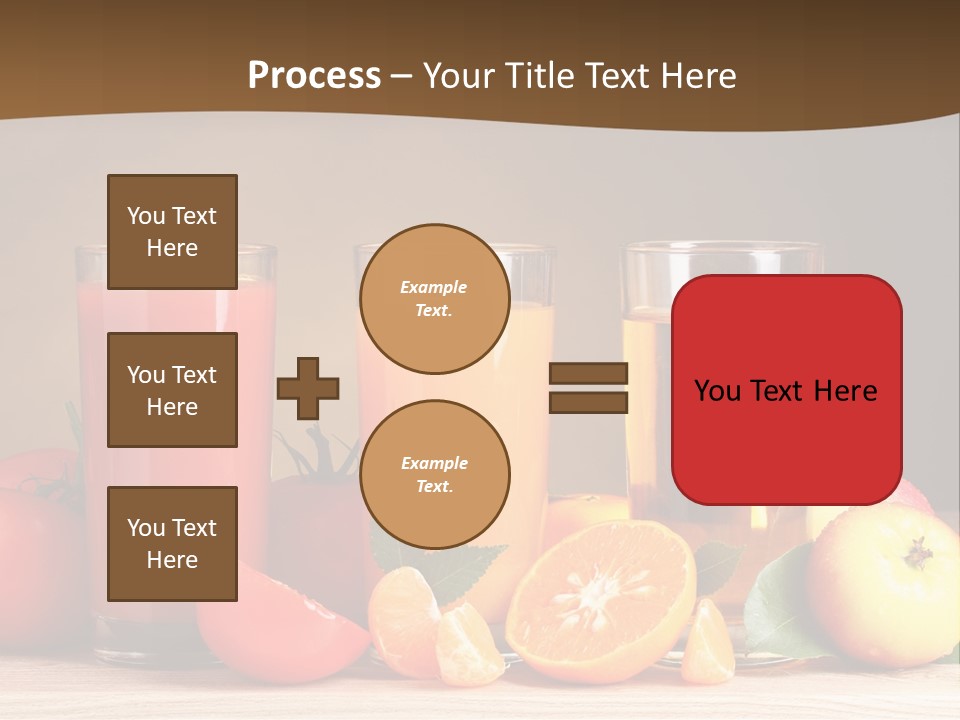 Different Juice Taste PowerPoint Template