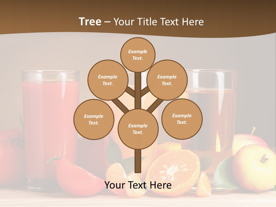 Different Juice Taste PowerPoint Template