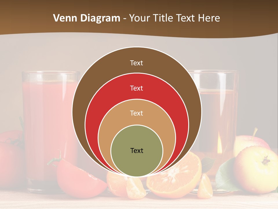 Different Juice Taste PowerPoint Template
