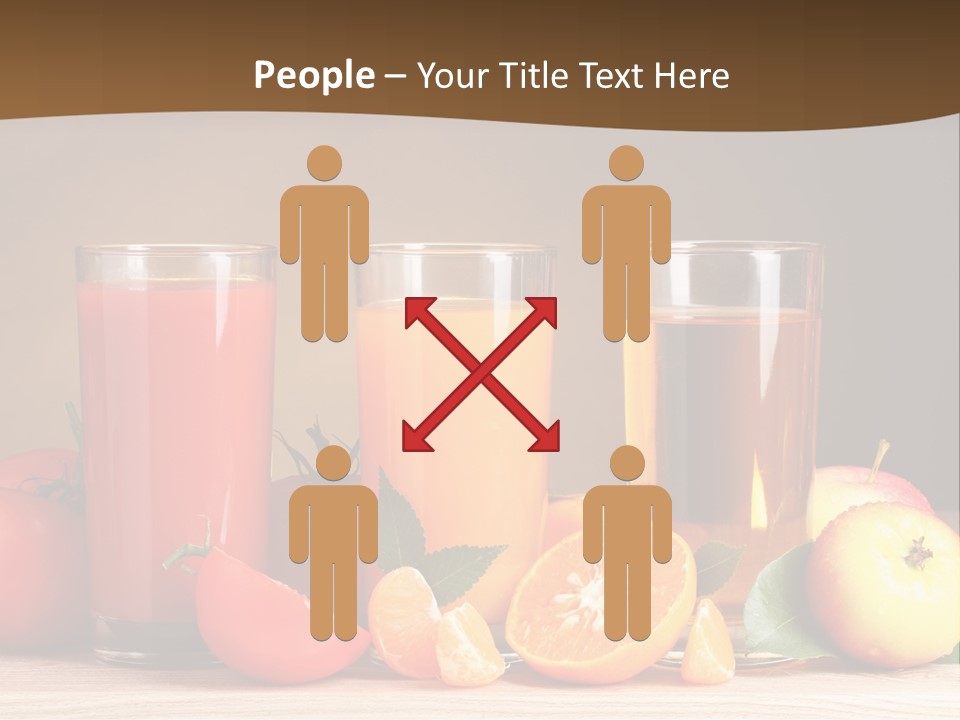 Different Juice Taste PowerPoint Template