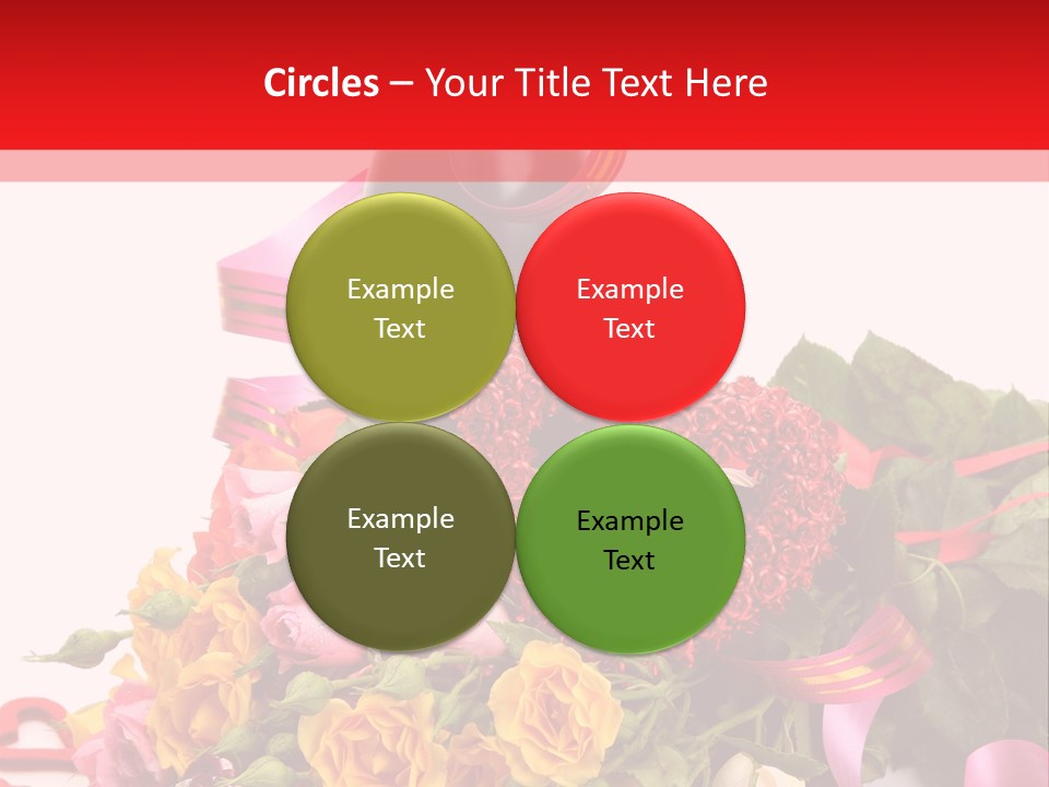 Beauty Streamer Love PowerPoint Template