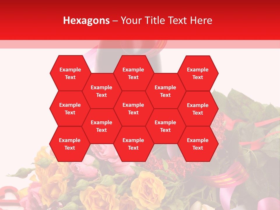 Beauty Streamer Love PowerPoint Template