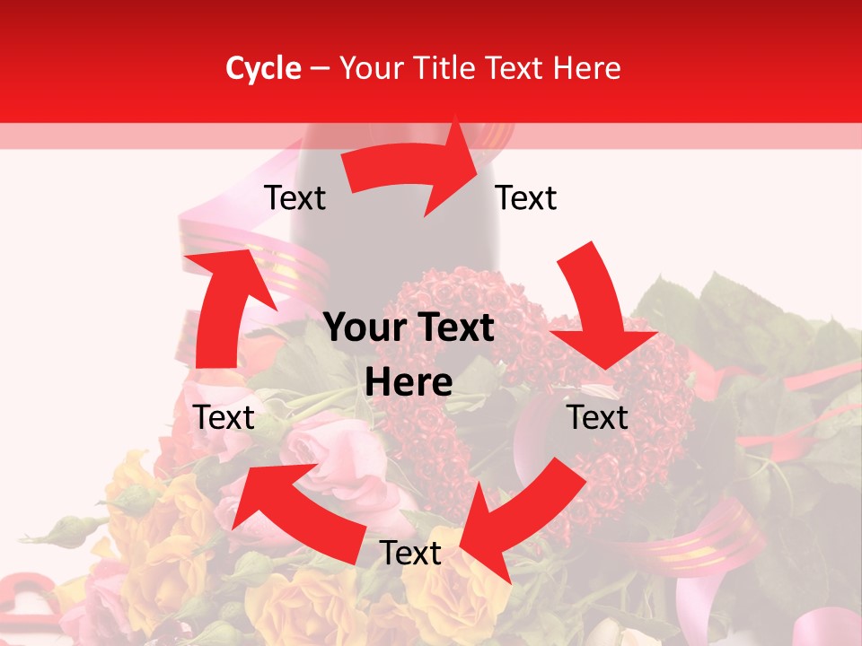 Beauty Streamer Love PowerPoint Template