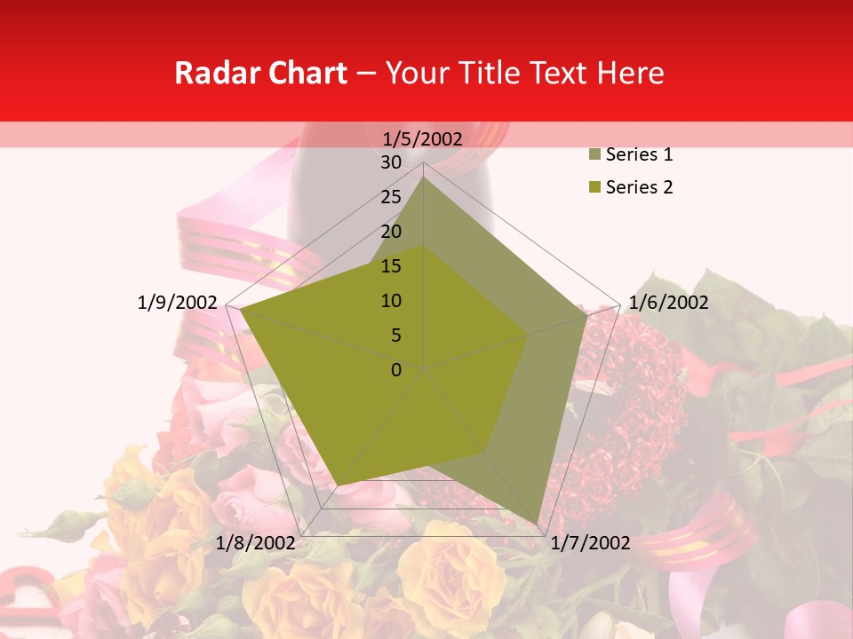 Beauty Streamer Love PowerPoint Template