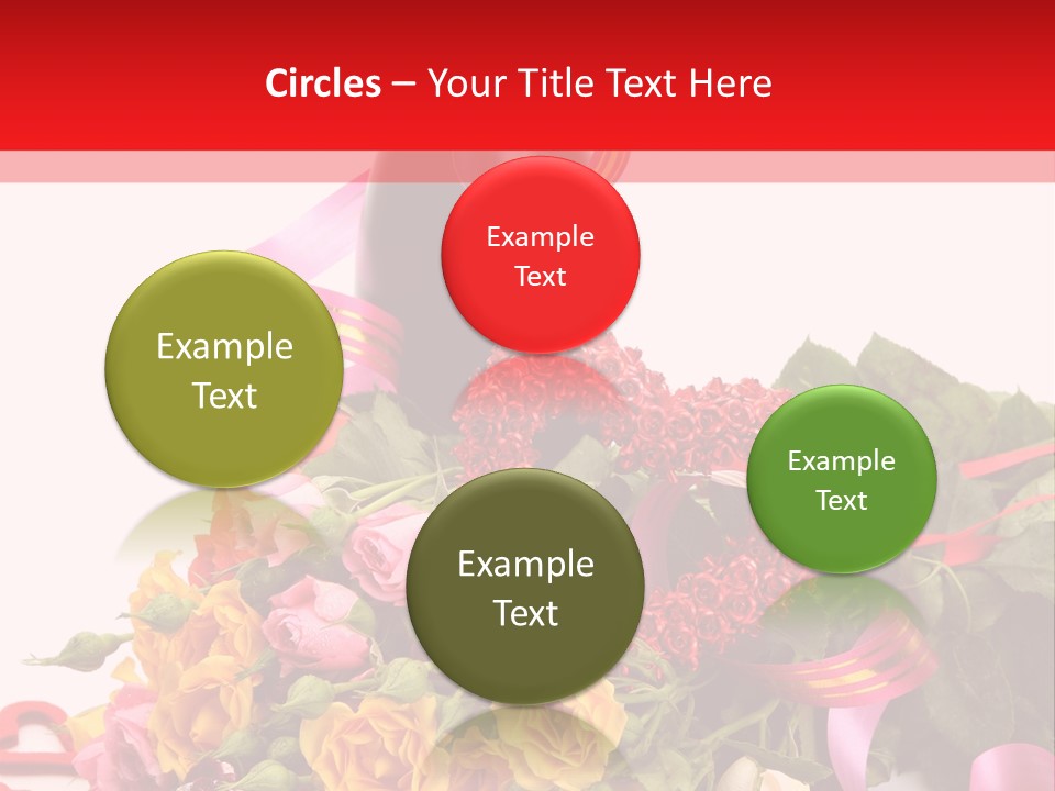 Beauty Streamer Love PowerPoint Template