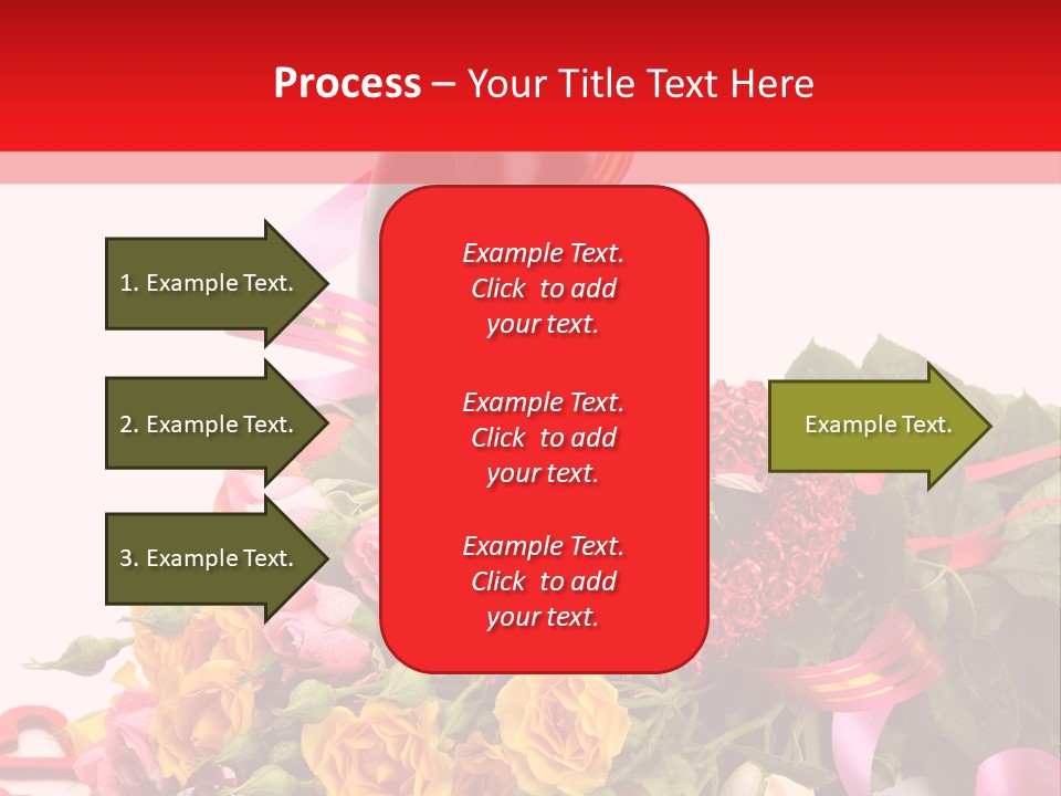 Beauty Streamer Love PowerPoint Template