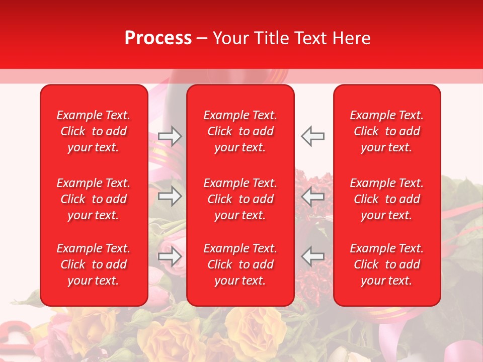 Beauty Streamer Love PowerPoint Template