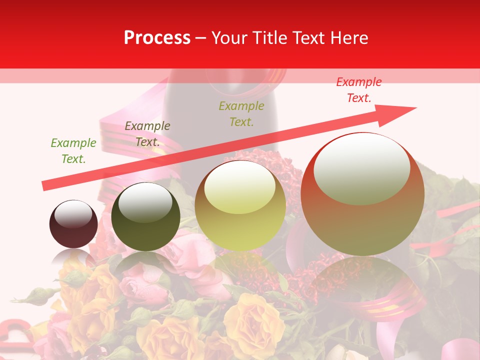 Beauty Streamer Love PowerPoint Template