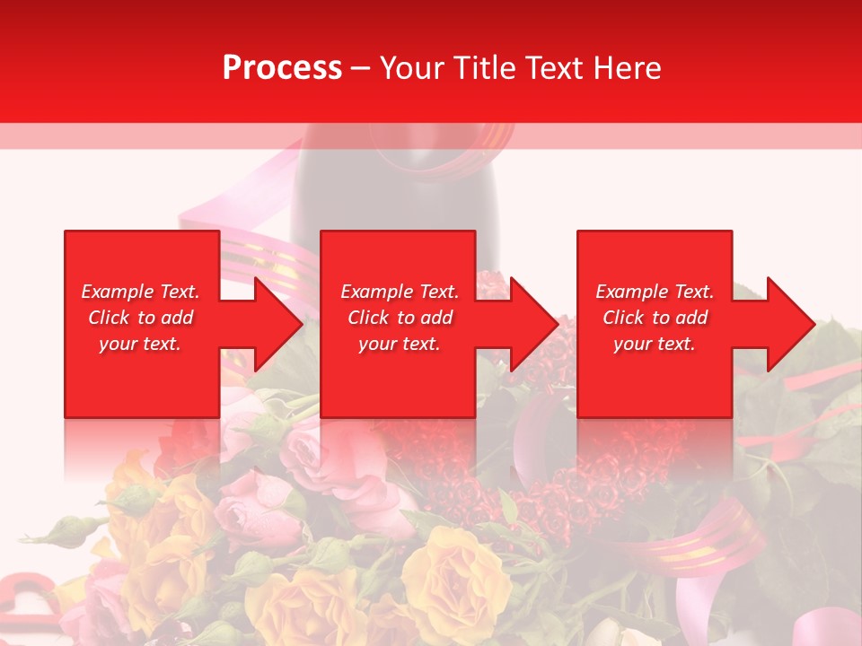 Beauty Streamer Love PowerPoint Template