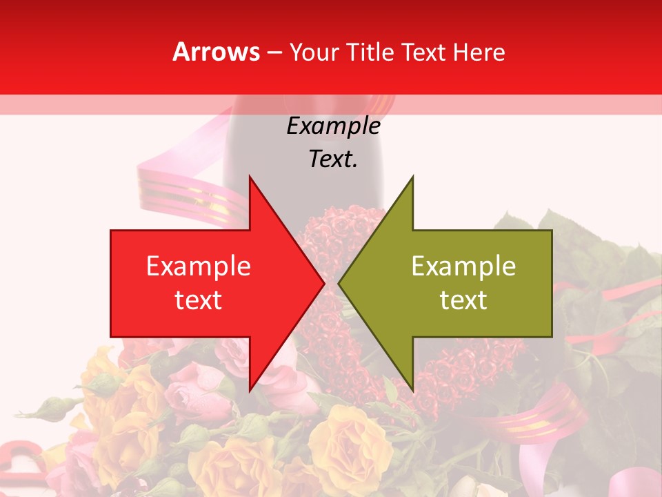 Beauty Streamer Love PowerPoint Template