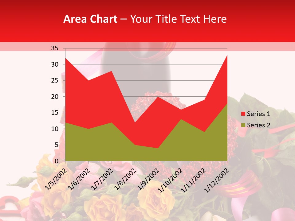 Beauty Streamer Love PowerPoint Template