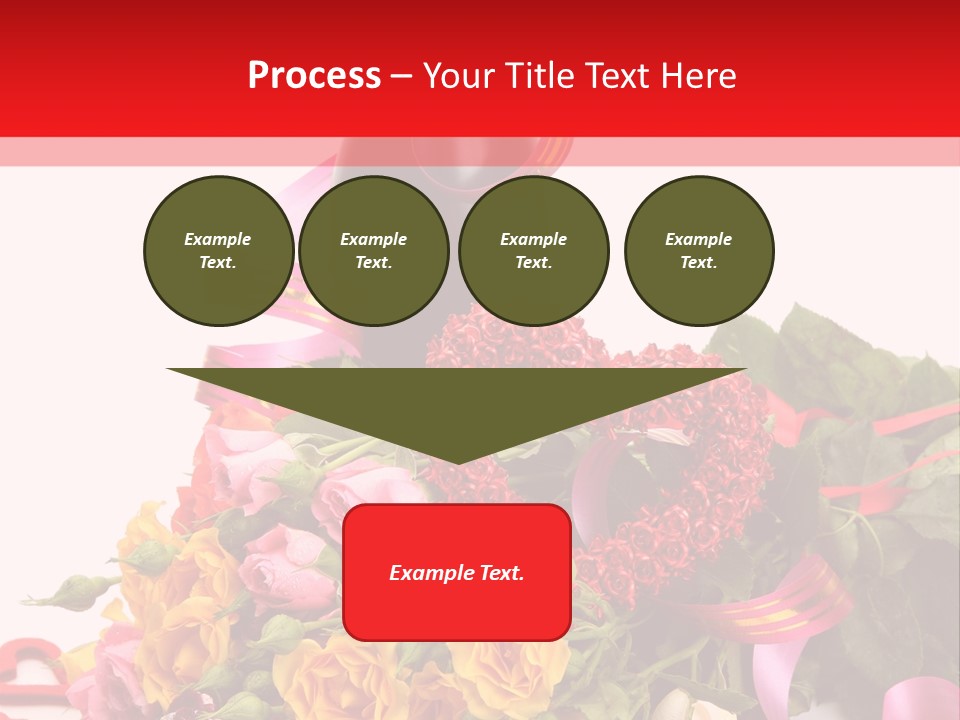 Beauty Streamer Love PowerPoint Template
