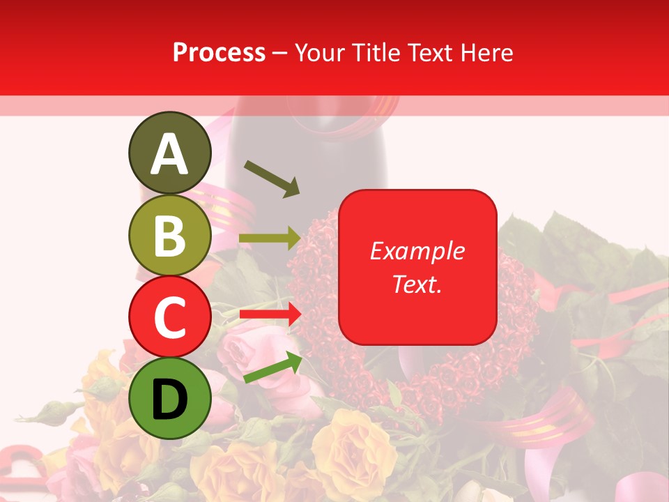 Beauty Streamer Love PowerPoint Template