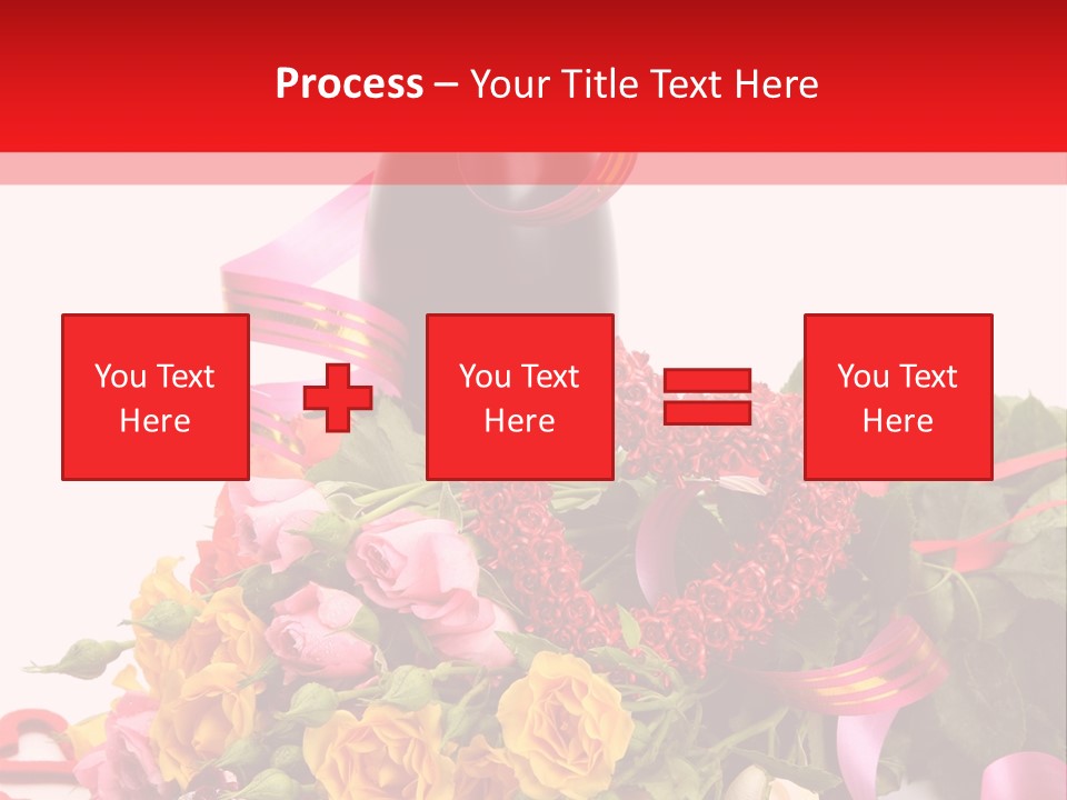 Beauty Streamer Love PowerPoint Template