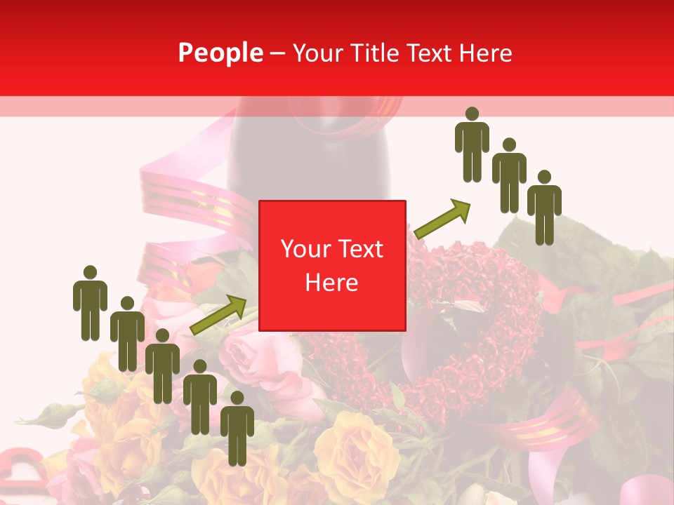 Beauty Streamer Love PowerPoint Template