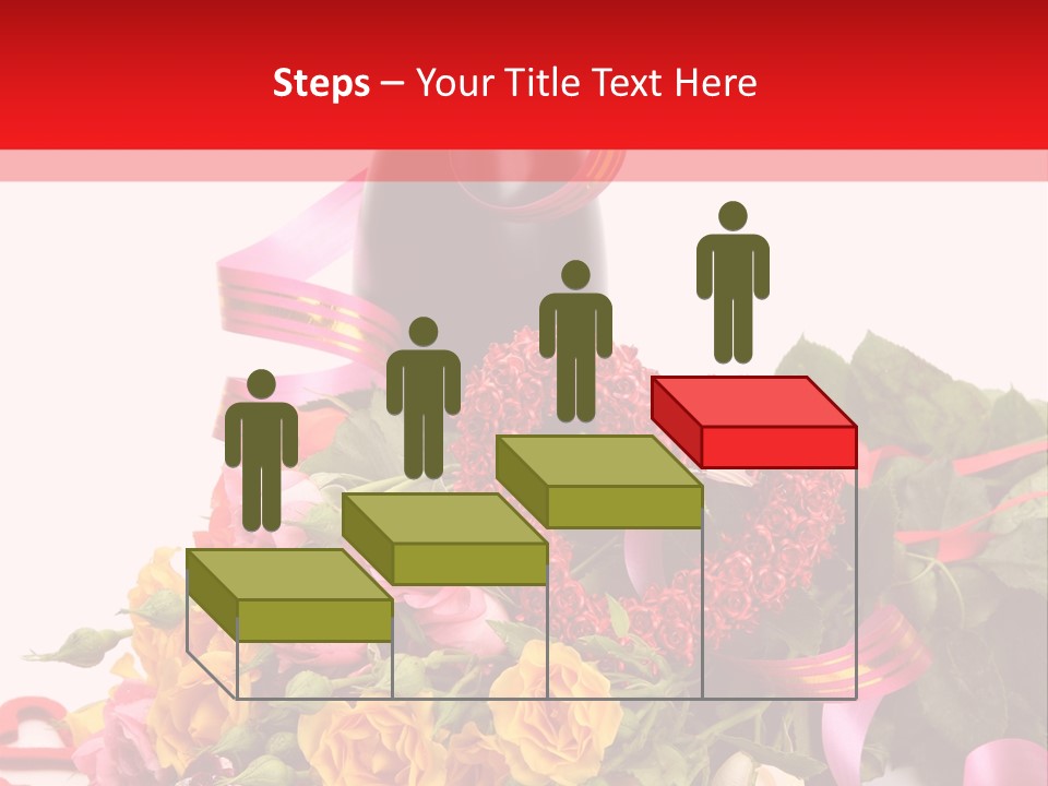 Beauty Streamer Love PowerPoint Template