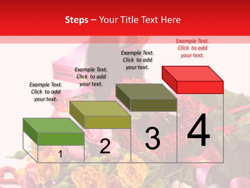 Beauty Streamer Love PowerPoint Template
