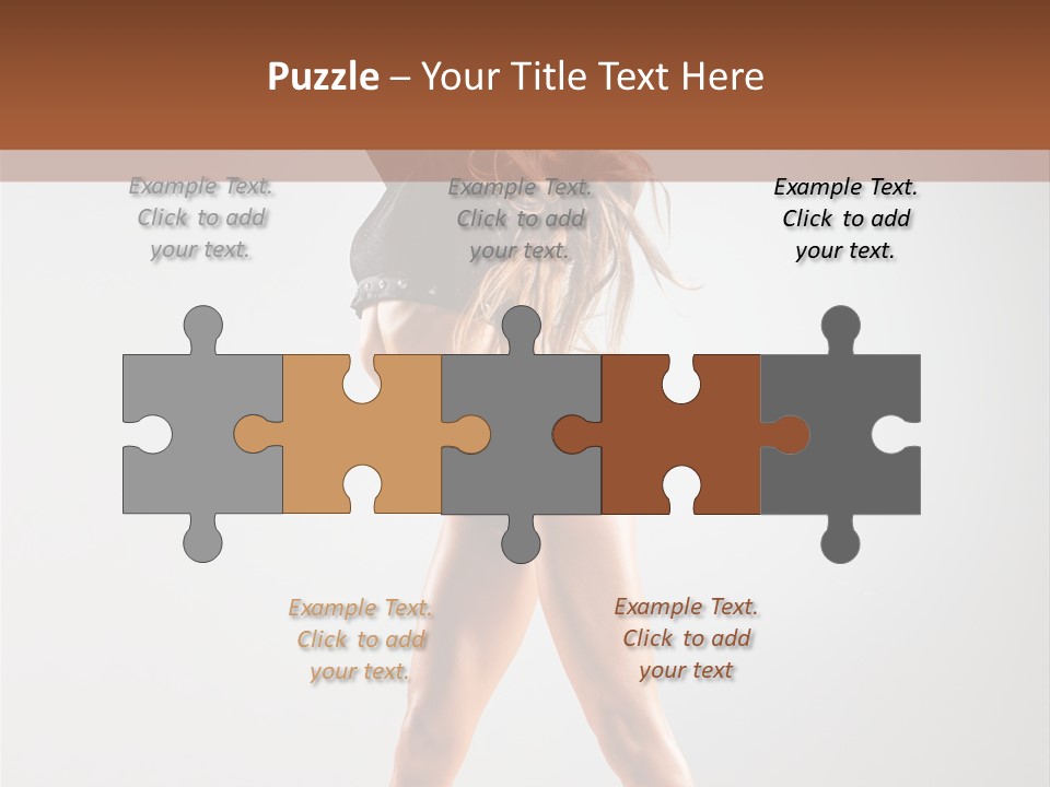 Performance Female Disco PowerPoint Template