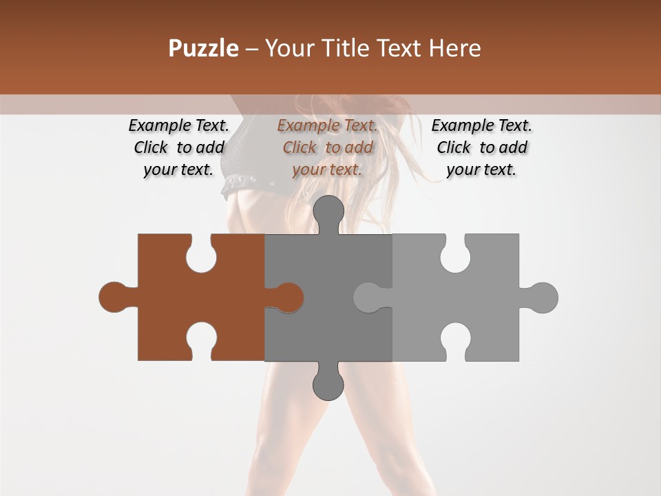 Performance Female Disco PowerPoint Template