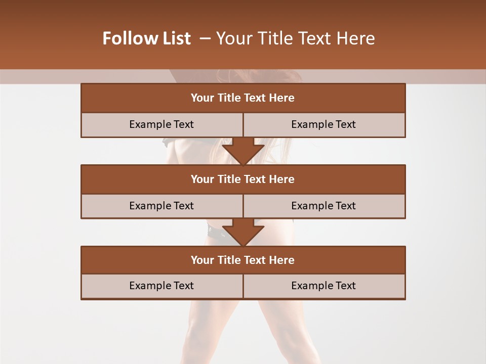 Performance Female Disco PowerPoint Template