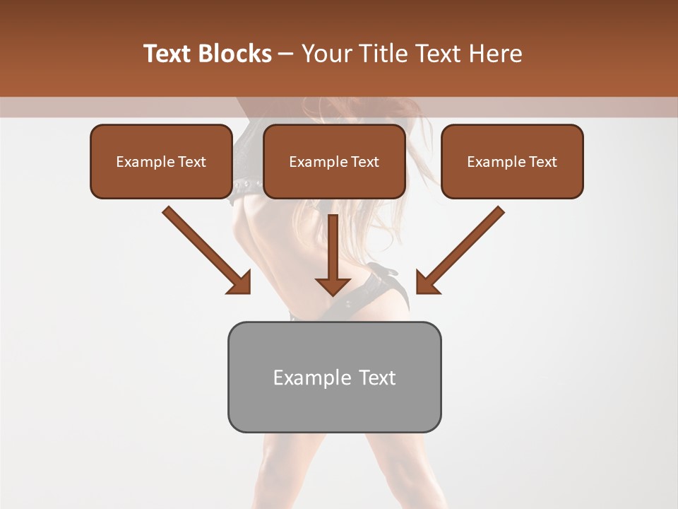 Performance Female Disco PowerPoint Template