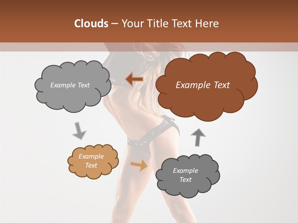 Performance Female Disco PowerPoint Template