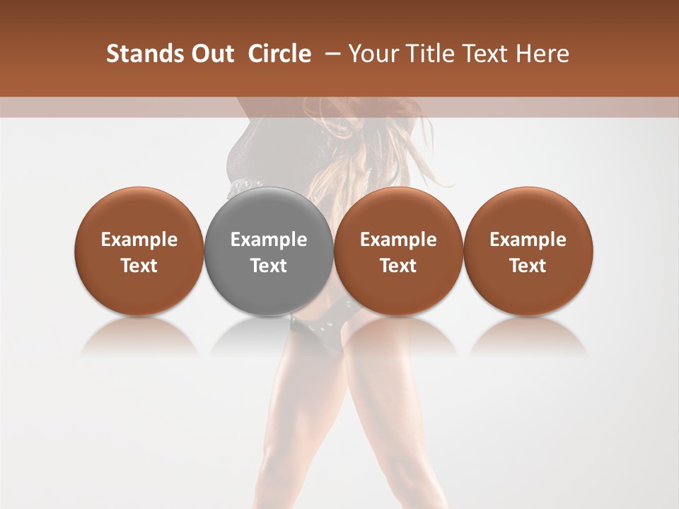 Performance Female Disco PowerPoint Template