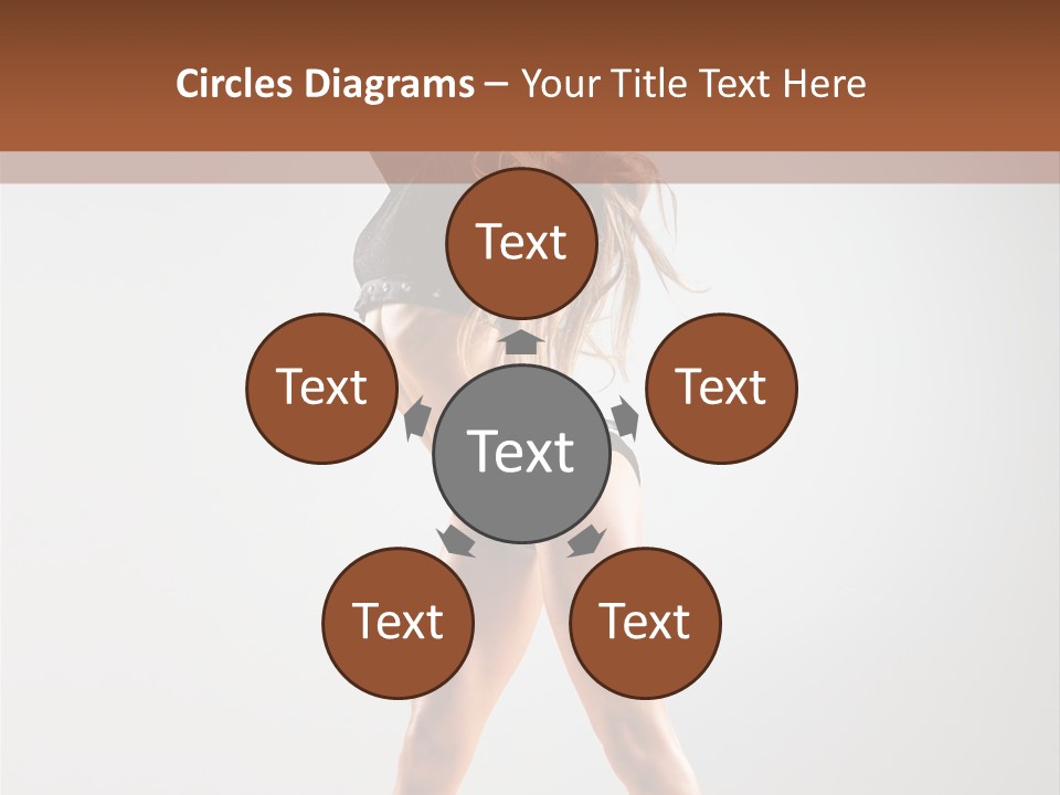 Performance Female Disco PowerPoint Template