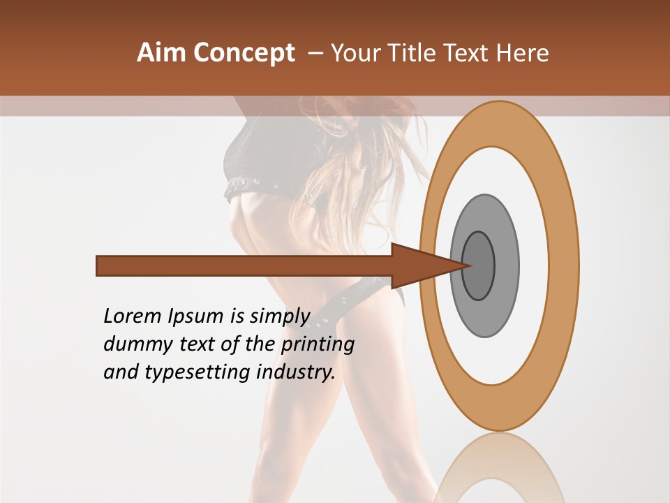 Performance Female Disco PowerPoint Template