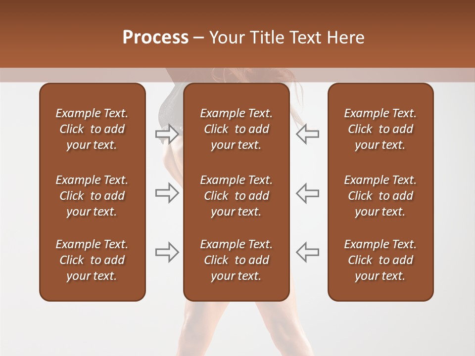 Performance Female Disco PowerPoint Template