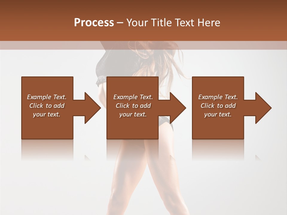 Performance Female Disco PowerPoint Template