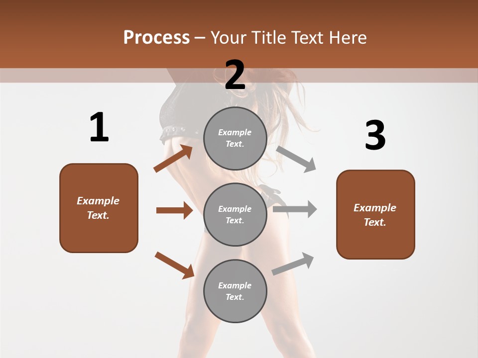 Performance Female Disco PowerPoint Template