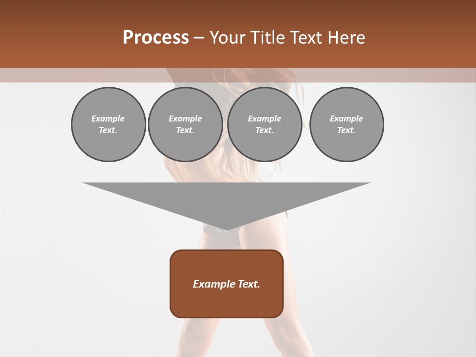 Performance Female Disco PowerPoint Template