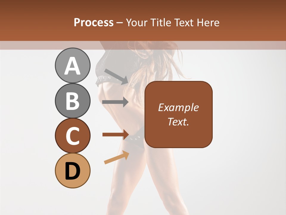 Performance Female Disco PowerPoint Template