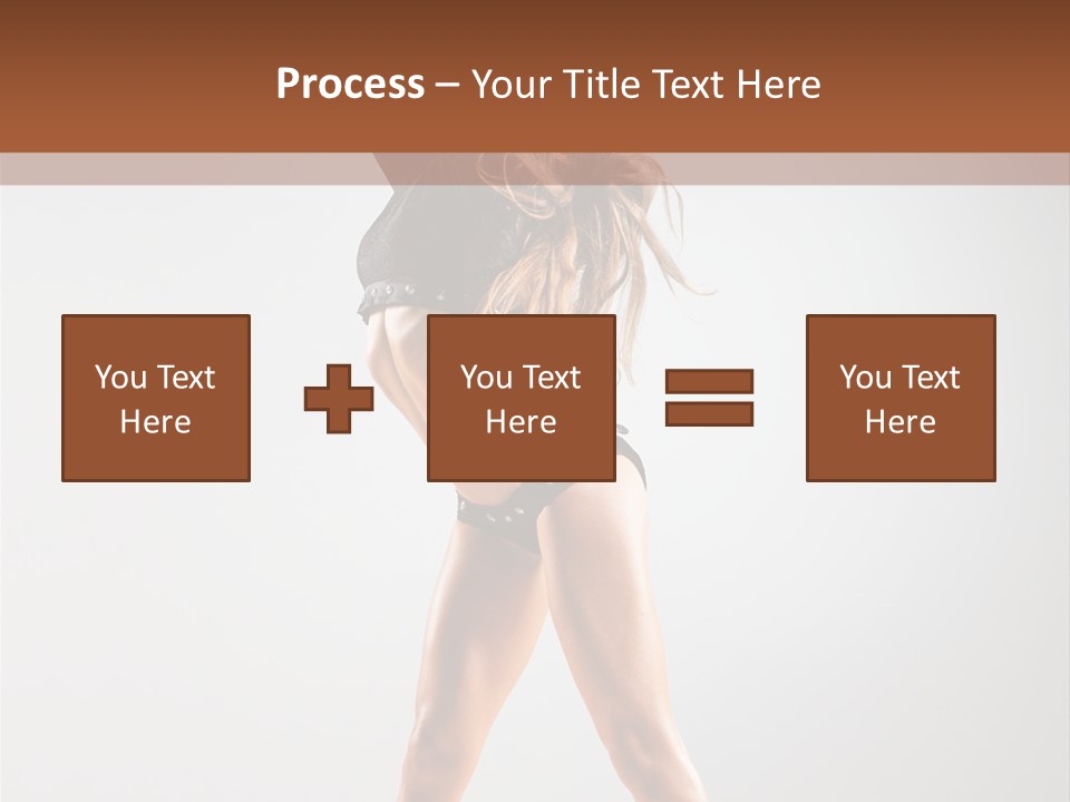 Performance Female Disco PowerPoint Template