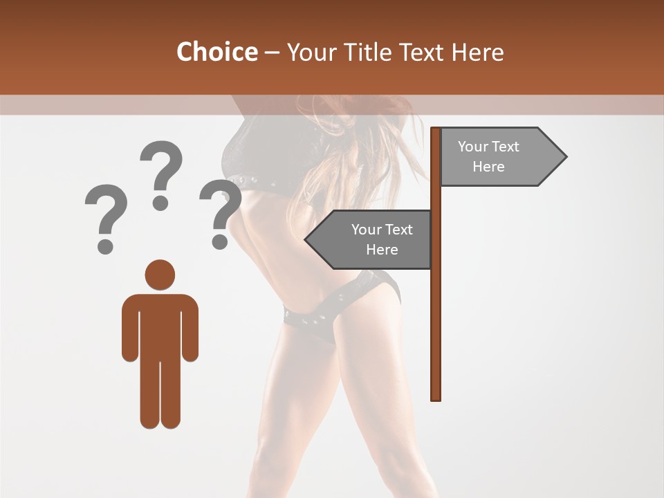 Performance Female Disco PowerPoint Template