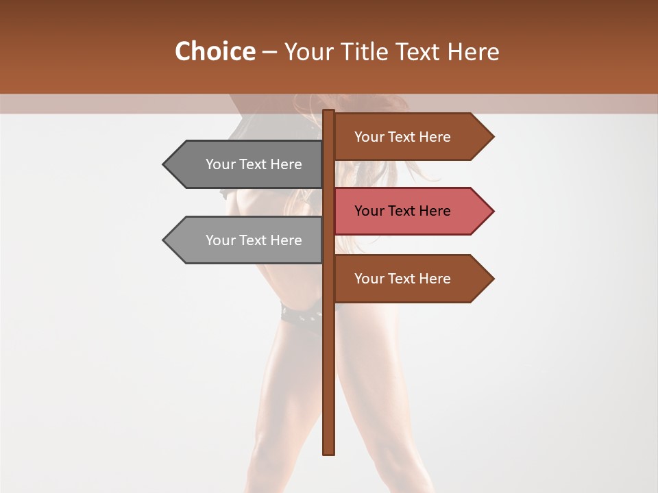 Performance Female Disco PowerPoint Template