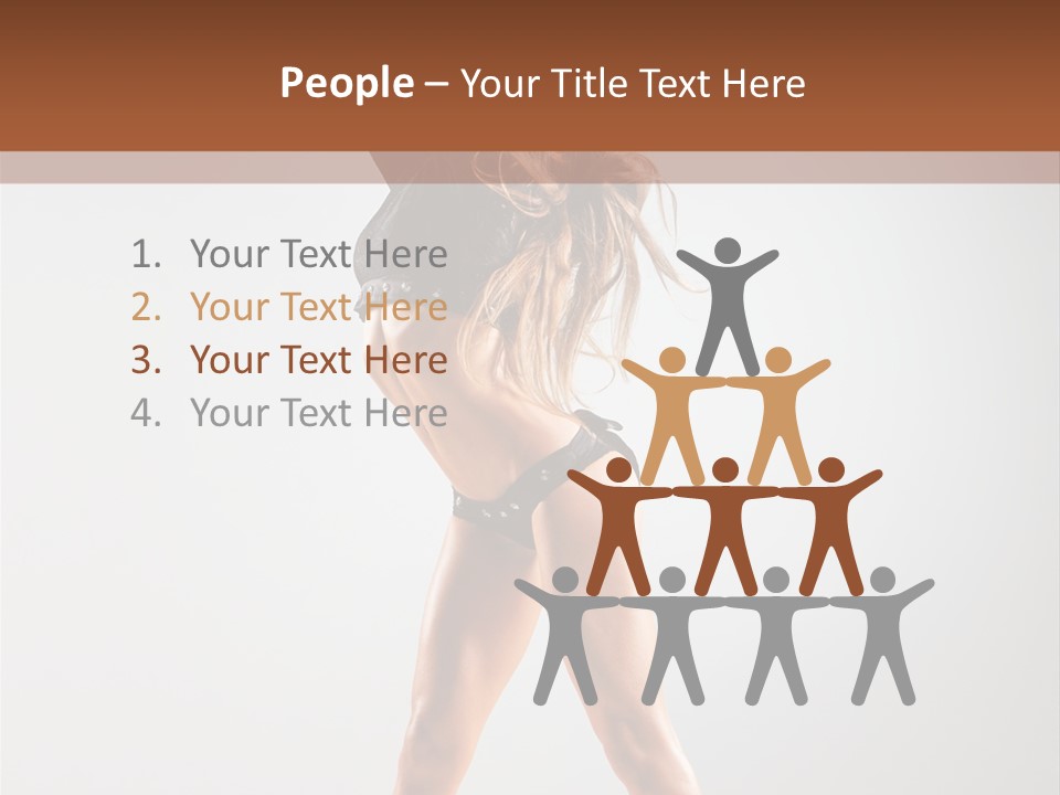 Performance Female Disco PowerPoint Template