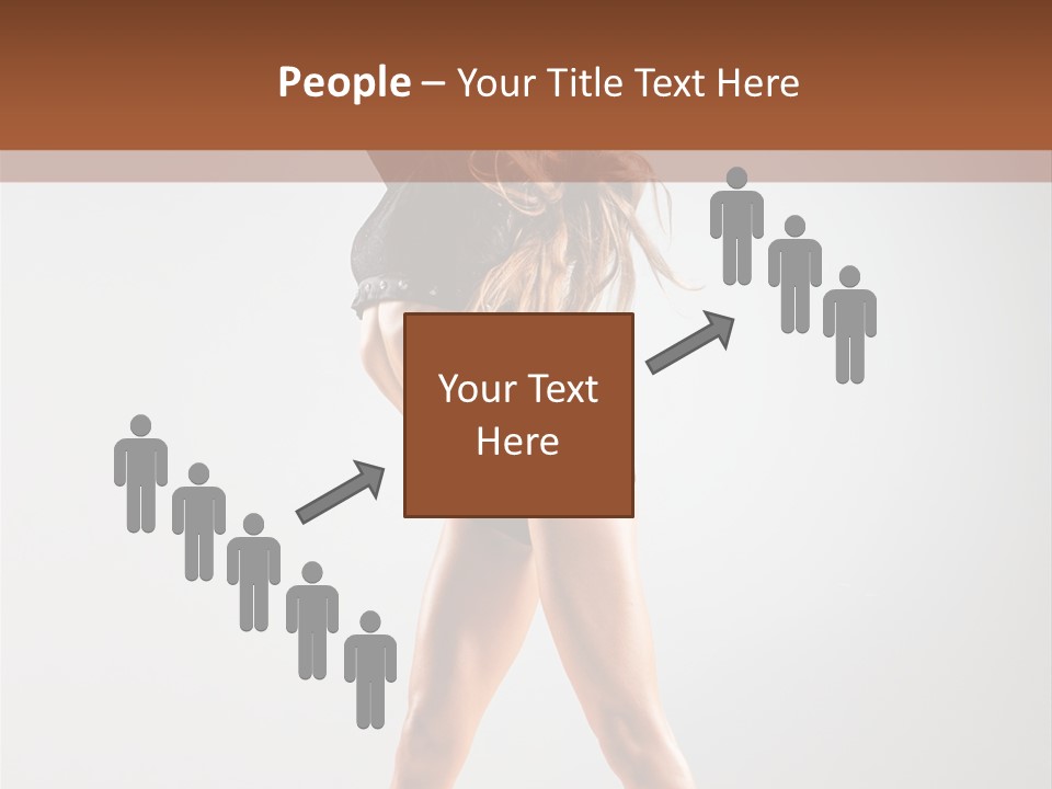 Performance Female Disco PowerPoint Template