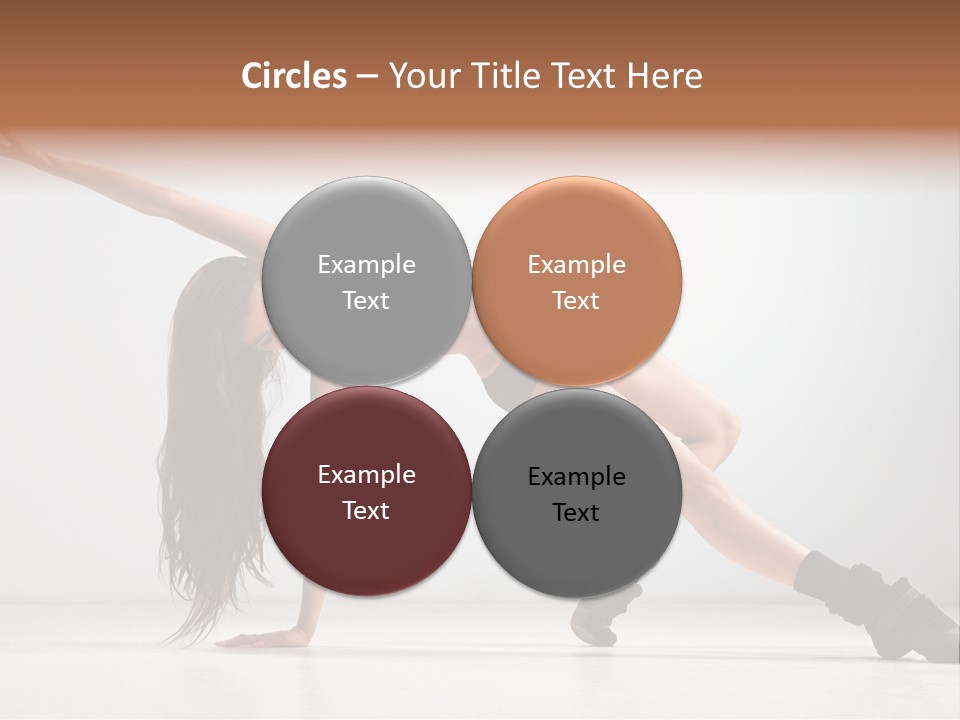 Posing Healthy Pose PowerPoint Template