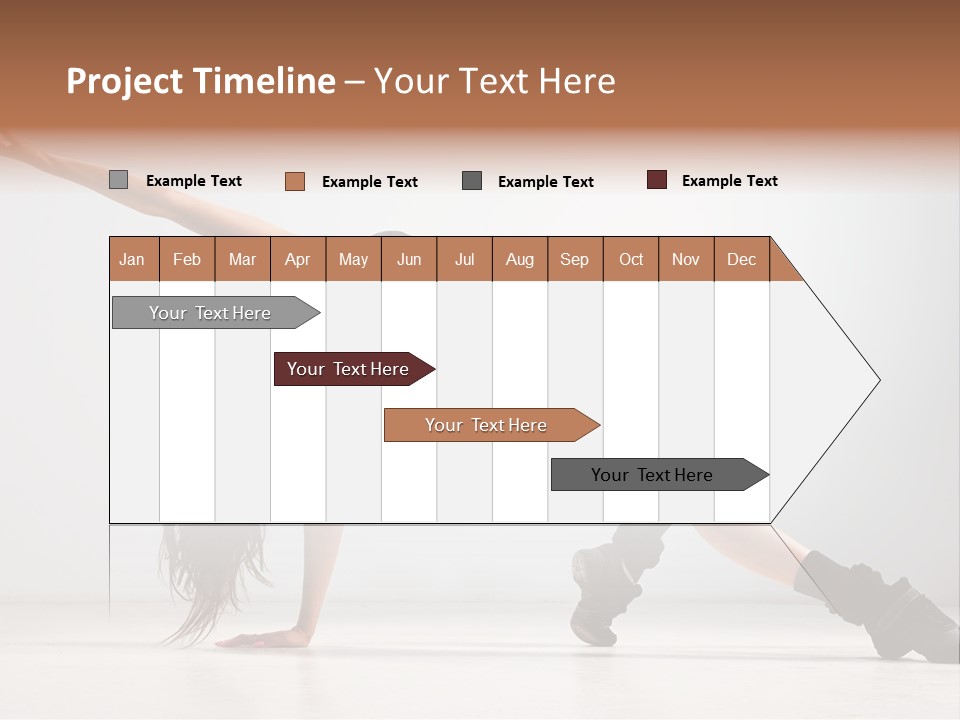 Posing Healthy Pose PowerPoint Template