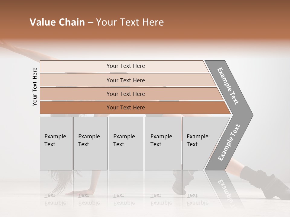 Posing Healthy Pose PowerPoint Template