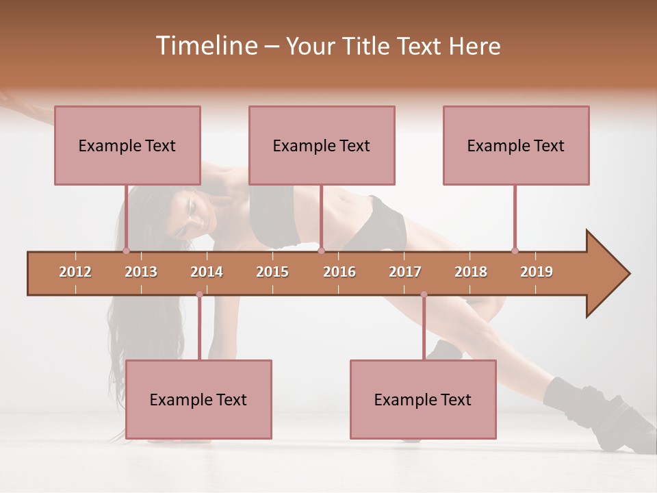Posing Healthy Pose PowerPoint Template