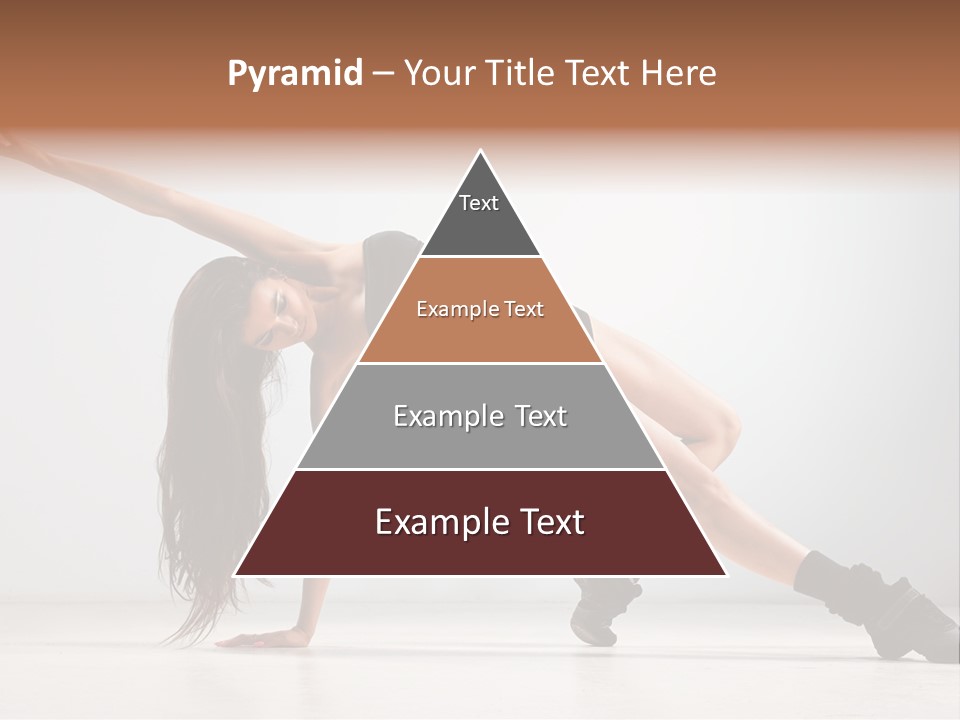 Posing Healthy Pose PowerPoint Template