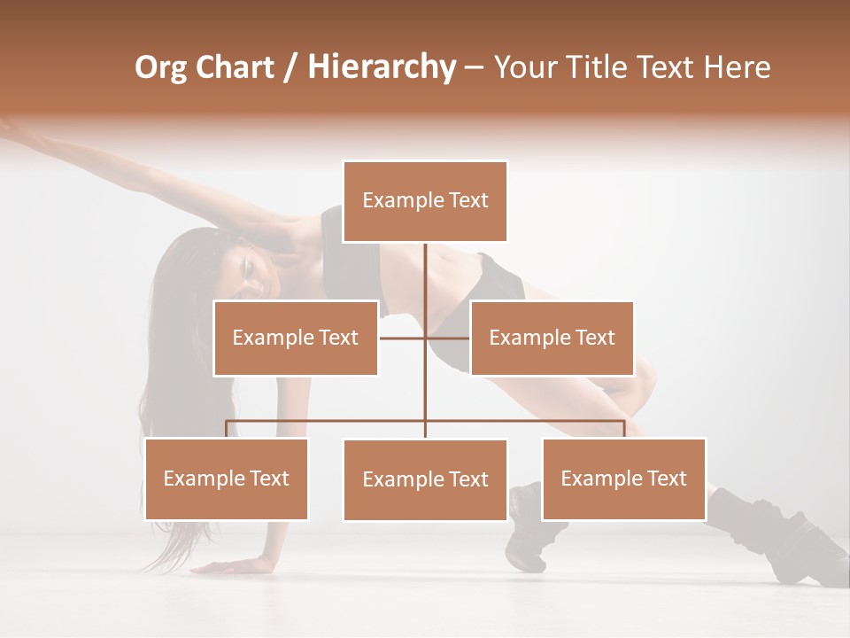 Posing Healthy Pose PowerPoint Template