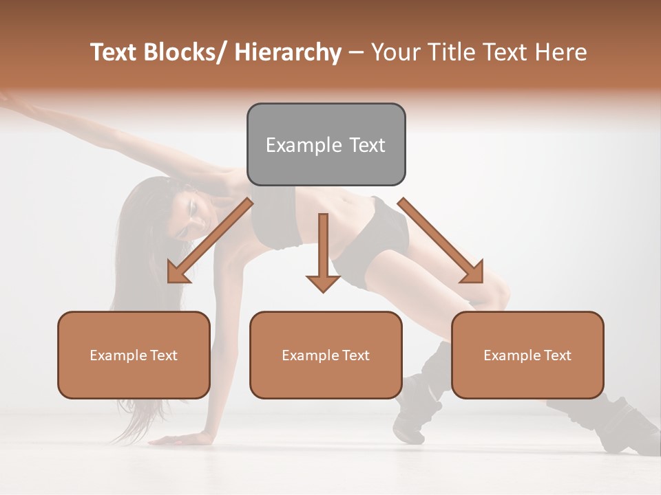 Posing Healthy Pose PowerPoint Template