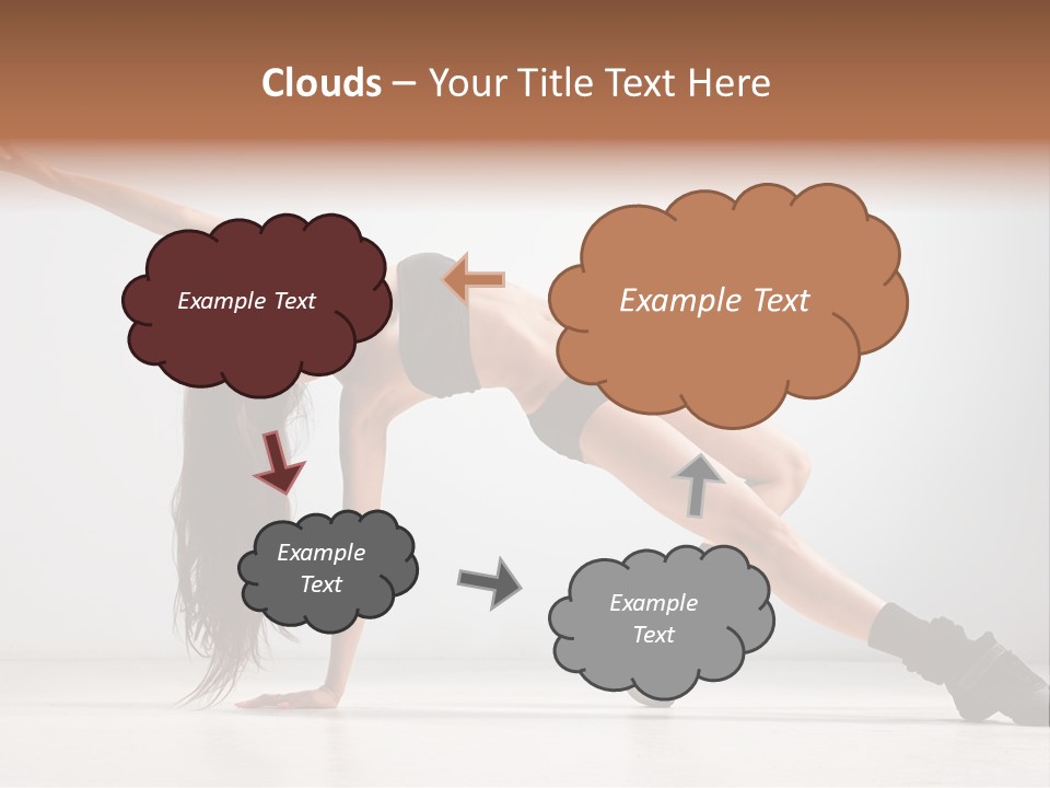 Posing Healthy Pose PowerPoint Template